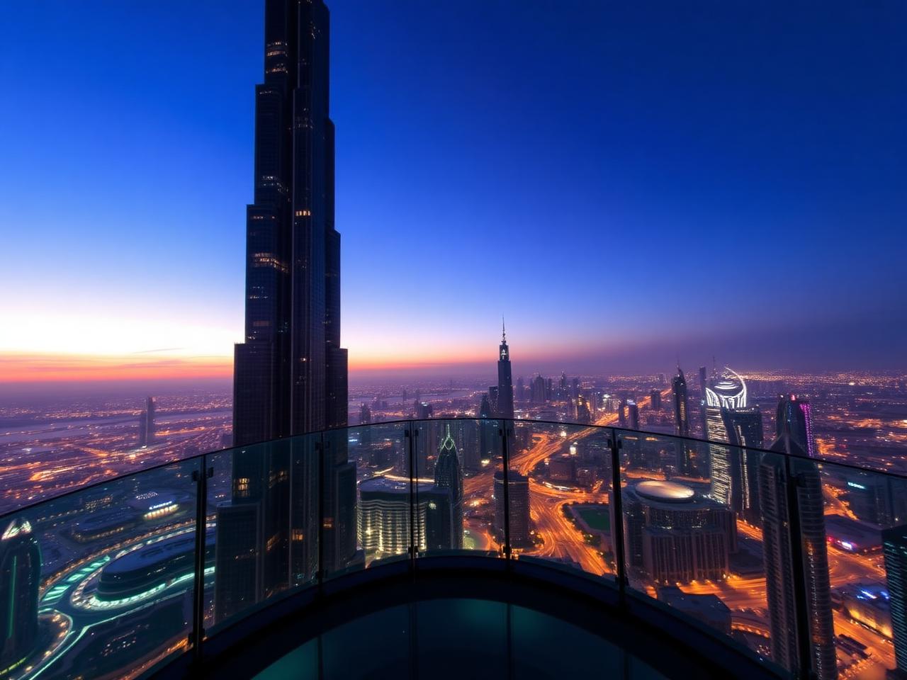 Dubai — Burj Khalifa observation deck