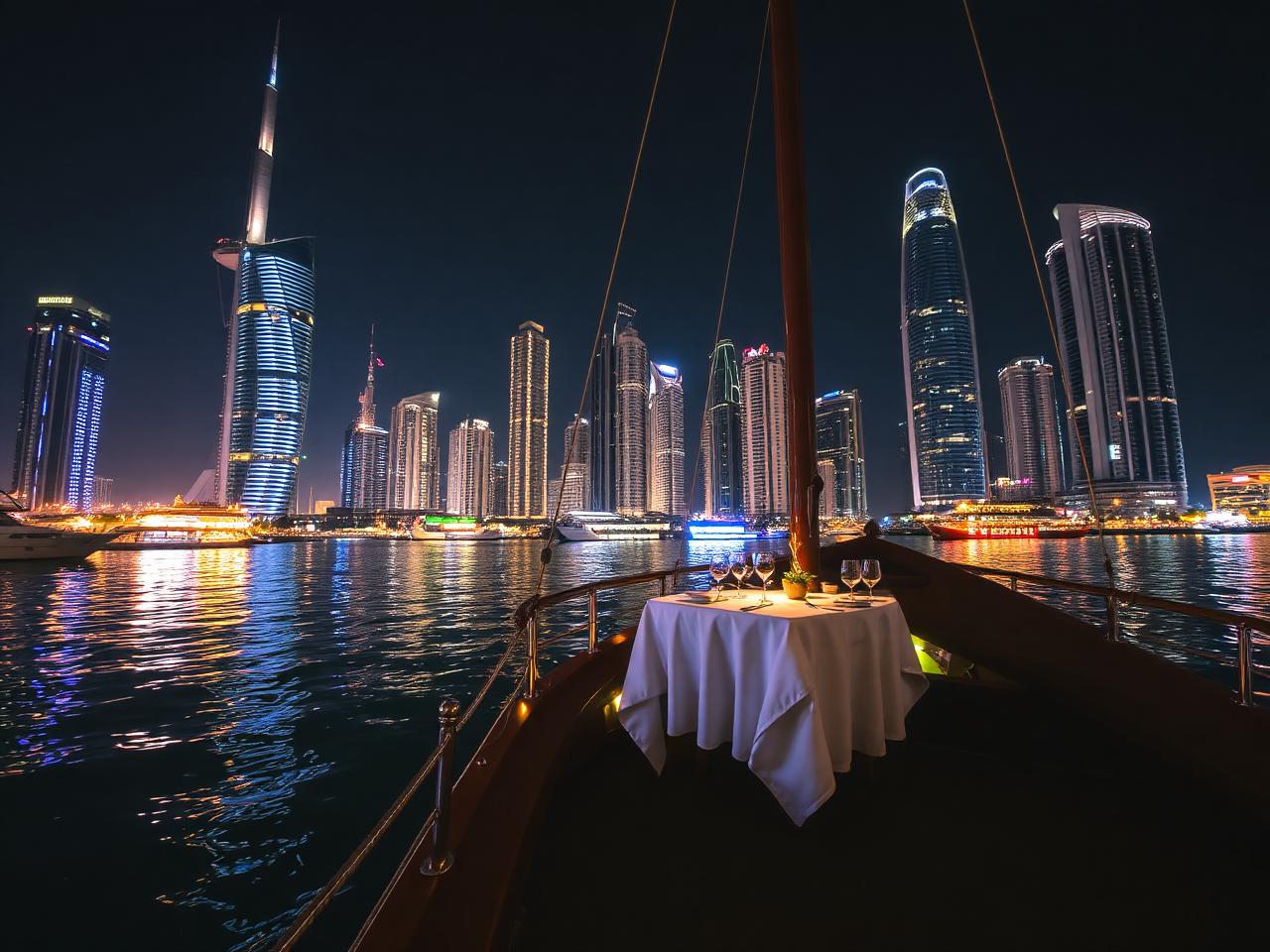 Dubai — Dubai Marina dinner cruise