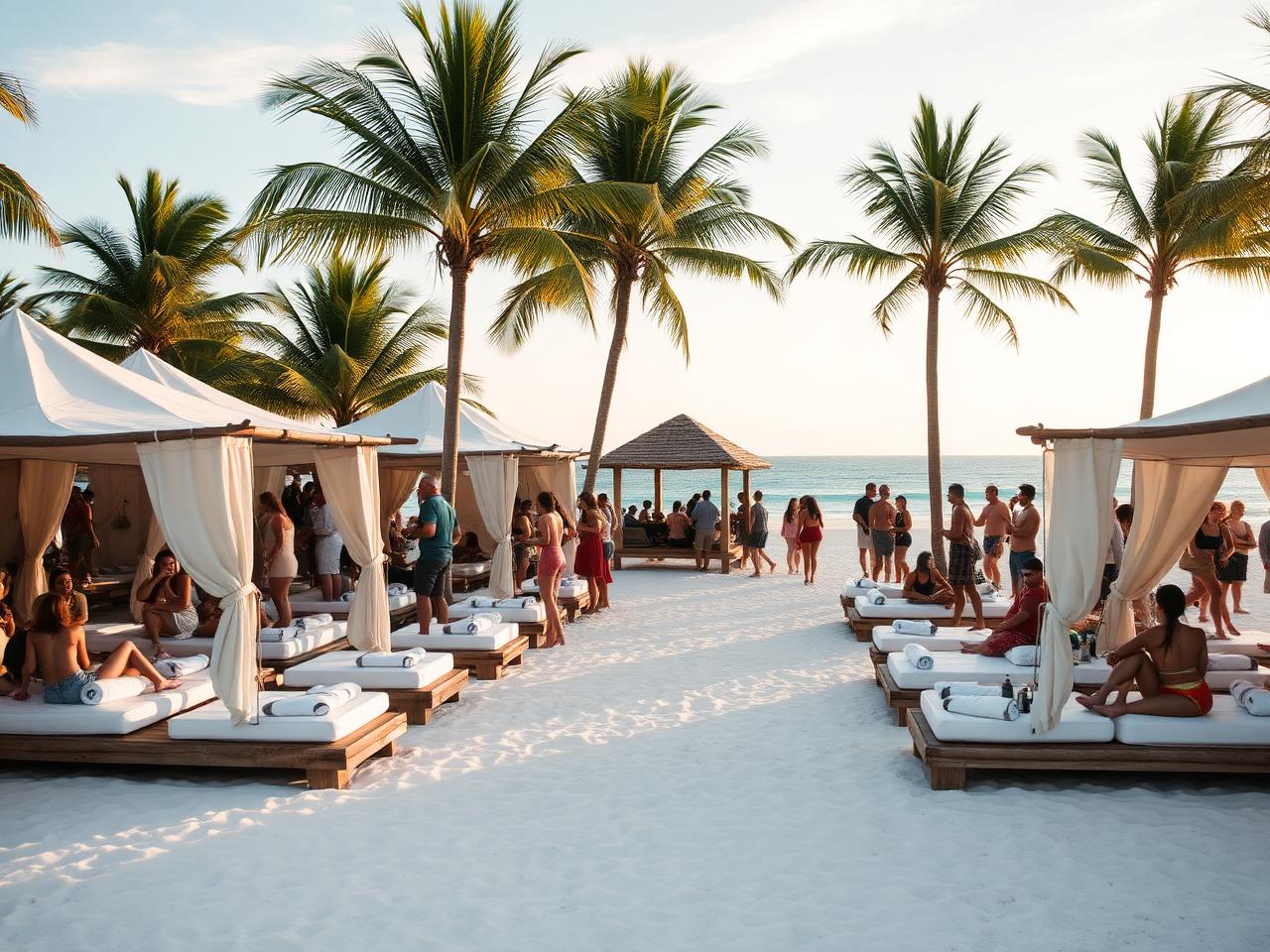 Mexico — Beach club day parties