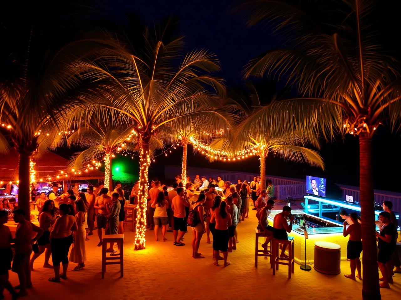 Turks — Beach parties & lounges